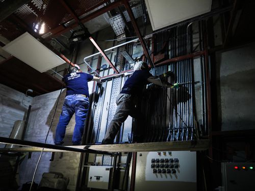 تامین تجهیزات و اجرای سیستم حفاظت در برابر صاعقه ی خارجی- رامسر